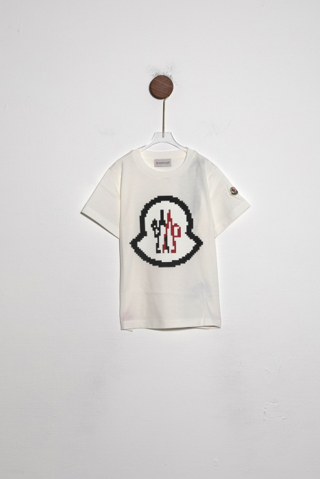 Moncler t shirt big logo sales