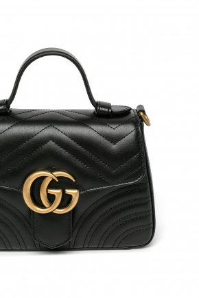 Gg Marmont Mini Top Handle Bag Chain Bag/crossbody Bag