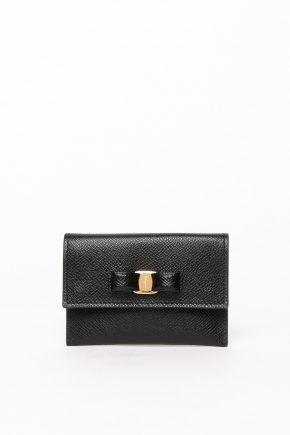 Calfskin Leather Card Holder