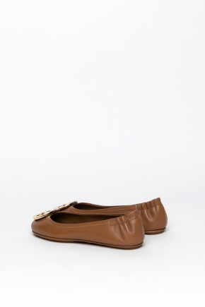 Nappa Leather Flats