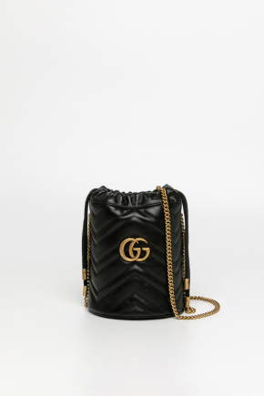 Gg Marmont Mini Bucket Bag/chain Bag