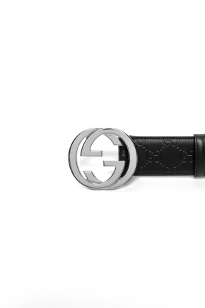 Gucci Signature Leather 腰带