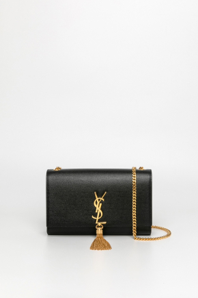 Calfskin Leather Chain Bag/crossbody Bag