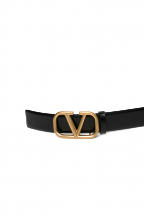 Vlogo Signature Calfskin Belt Belt