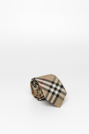 Classic Cut Vintage Check Silk Tie