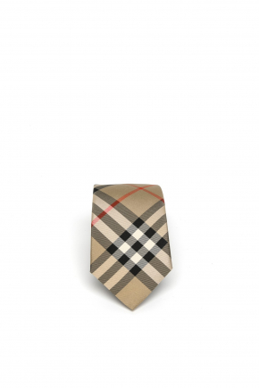 Classic Cut Vintage Check Silk Tie Tie