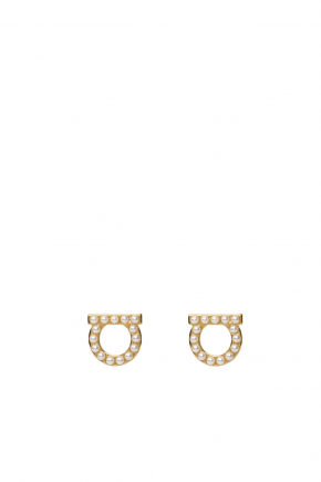 Brass Stud Earrings