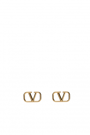 Vlogo Signature Metal Earrings 針式耳環