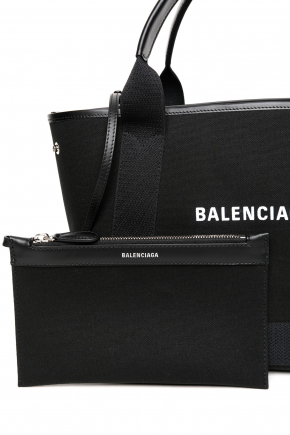 Navy Small Cabas Tote bag