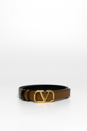 Reversible Vlogo Signature 腰带