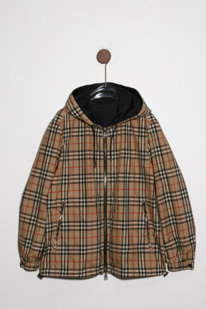 Check Reversible Hooded Jacket 外套