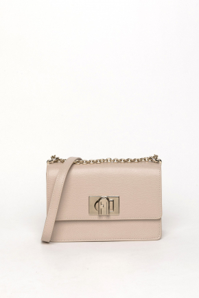 Textured Leather Chain Bag/crossbody Bag