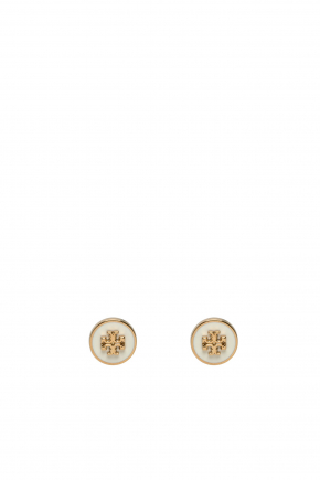 Kira Enamel Circle-Stud Earring 針式耳環