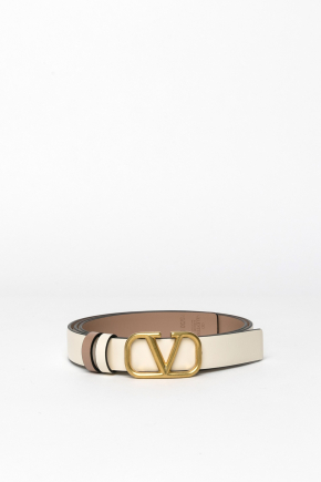 Reversible Vlogo Signature 腰带