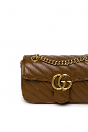 Gg Marmont Mini Matelasse Shoulder Bag 链条包/斜背包