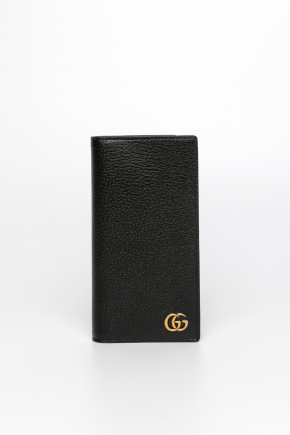Gg Marmont Leather Long Id Wallet 钱包