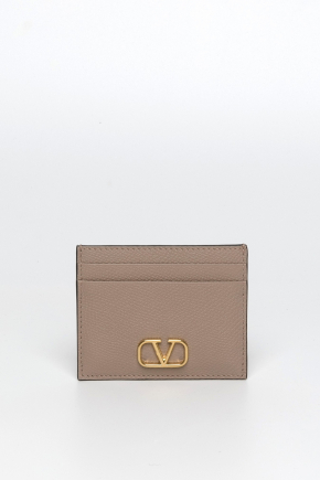 Vlogo Signature Grainy Calfskin Cardholder 卡片包