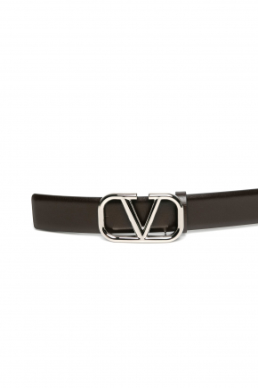 Vlogo Signature Calfskin Belt