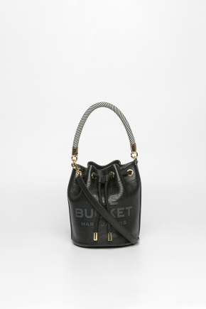 The Leather Bucket Bag/crossbody Bag