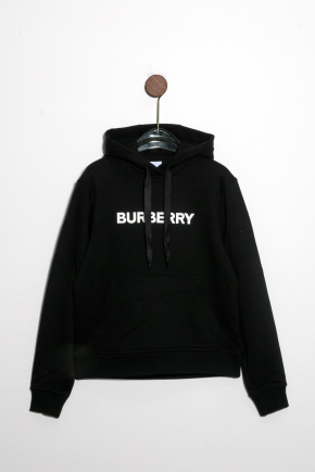 Logo Print Cotton Oversized Hoodie Hoodie