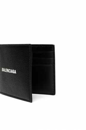 Cash Folded Card Holder With Bill Clip Money Clip