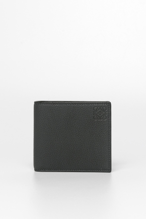 Grain Calfskin Leather Wallet