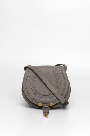 Grain Calfskin Leather Crossbody Bag