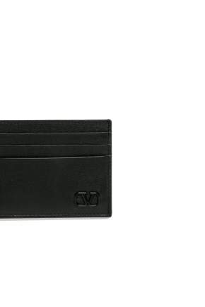 Calfskin Leather Card Holder
