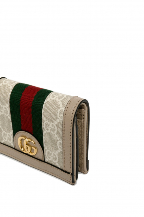 Ophidia Gg Card Case Wallet
