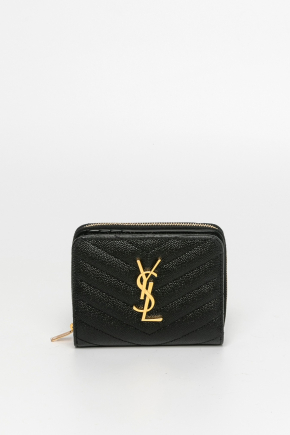 Cassandre Matelasse Compact Zip Around 钱包