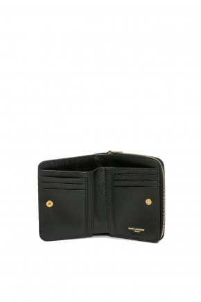 Cassandre Matelasse Compact Zip Around 钱包