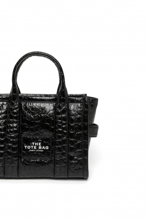 The Croc-Embossed Mini Tote Bag Crossbody bag/Top handle
