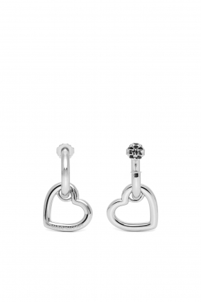The Charmed Double Heart Hoops 環形耳環