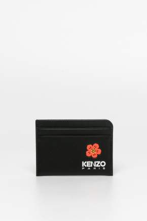 Boke Flower Leather Card Holder 卡片包