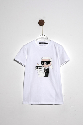 Karl Ikonik Karl & Choupette T-Shirt T-shirt