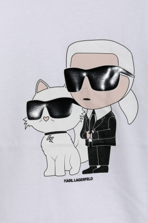 Karl Ikonik Karl & Choupette T-Shirt T-shirt