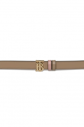 Leather Reversible Tb Belt Belt