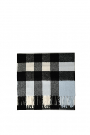 Check Cashmere Scarf Scarf