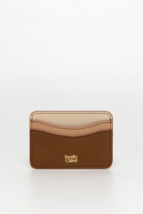 Grained Cowhide Leather Card Holder