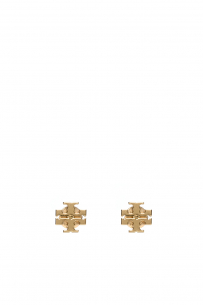 18K Gold-Plated Brass Stud Earrings