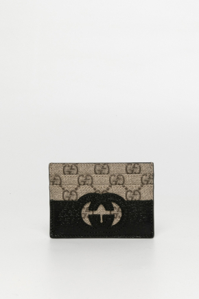Card Case With Cut-Out Interlocking G 卡片包