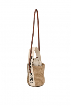 Basket Fibers Bucket Bag/crossbody Bag