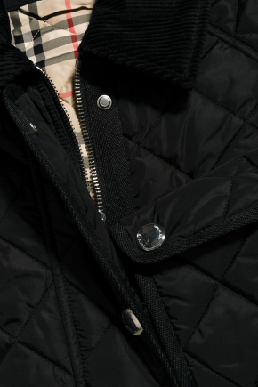 Diamond Quilted Nylon Jacket Jacket