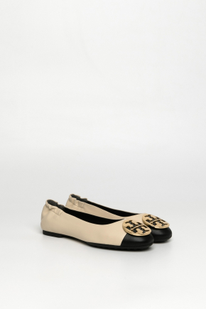 Claire Cap-Toe Ballet Flats