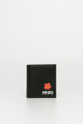 Leather 'boke Flower' 銀包