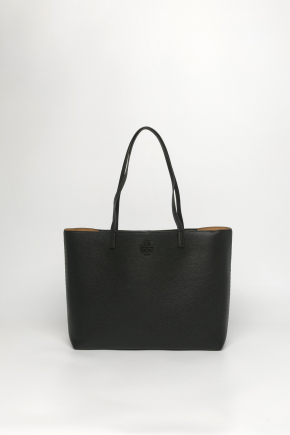 Pebbled Leather Tote Bag
