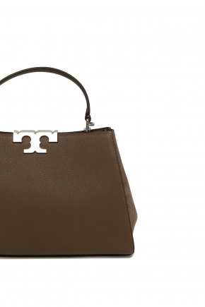 Eleanor Pebbled Satchel Crossbody Bag/top Handle