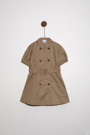 Cotton Dress/trench Coat