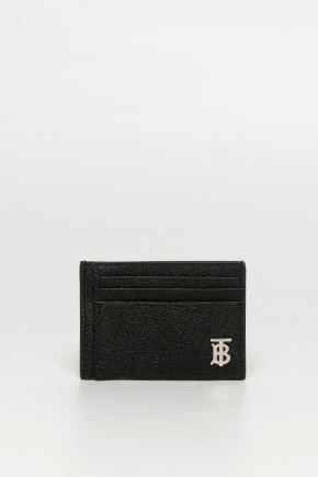Calfskin Leather Card Holder/money Clip