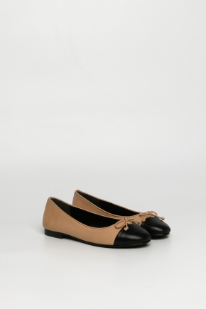 Cap-Toe Ballet Flats